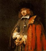 REMBRANDT Harmenszoon van Rijn Jan Six oil painting picture wholesale